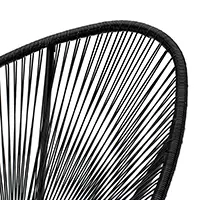 Ротанг Line, цвет чёрный